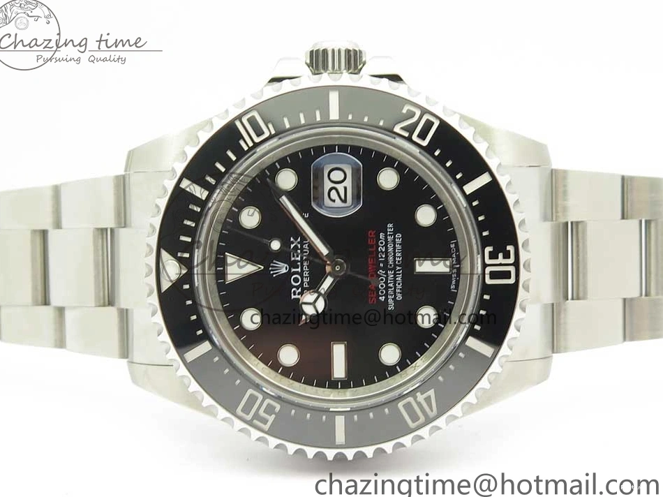 1221 Sea-Dweller 2017 Baselworld 126600 ARF 1:1 Best Edition 904L SS Case and Bracelet A2824 V Sporty 3289